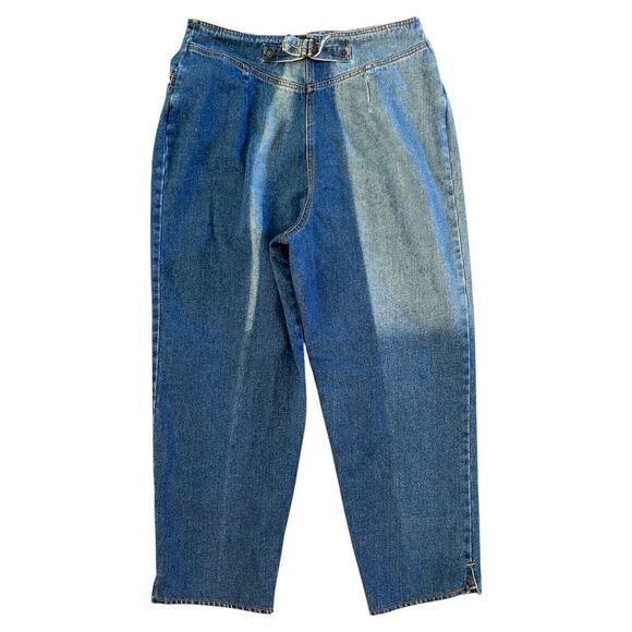 HARVE BENARD‎ Benard Holtzman Women's Vintage 80's High Waist Jeans Petite 14 - Picture 1 of 12
